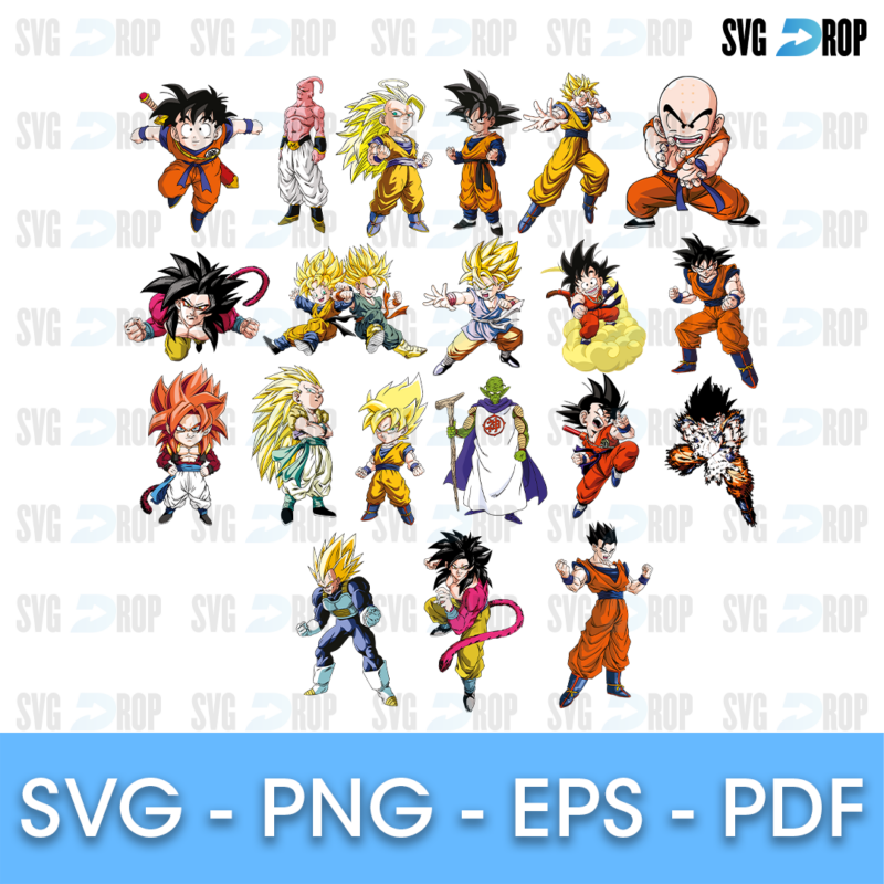 Dragon Ball Z SVG
