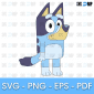 Bluey Logo SVG