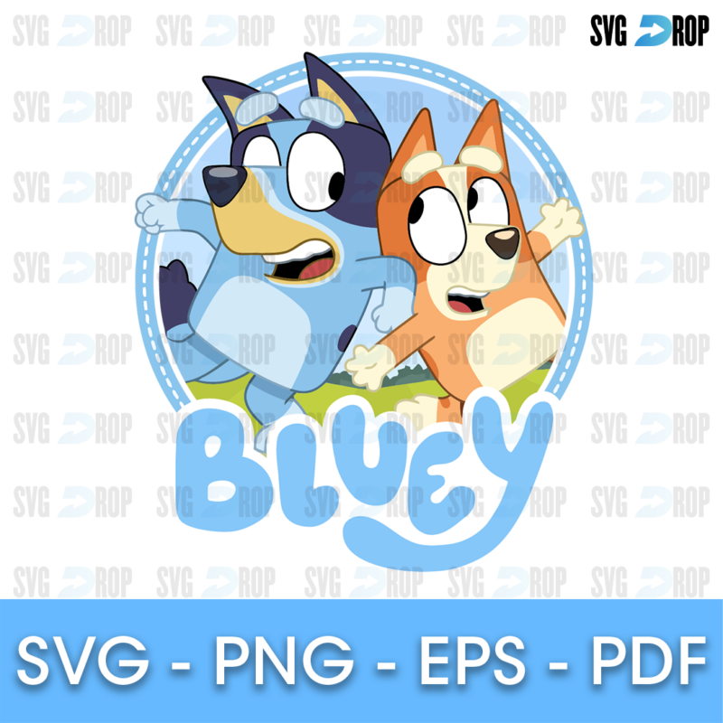 Bluey SVG