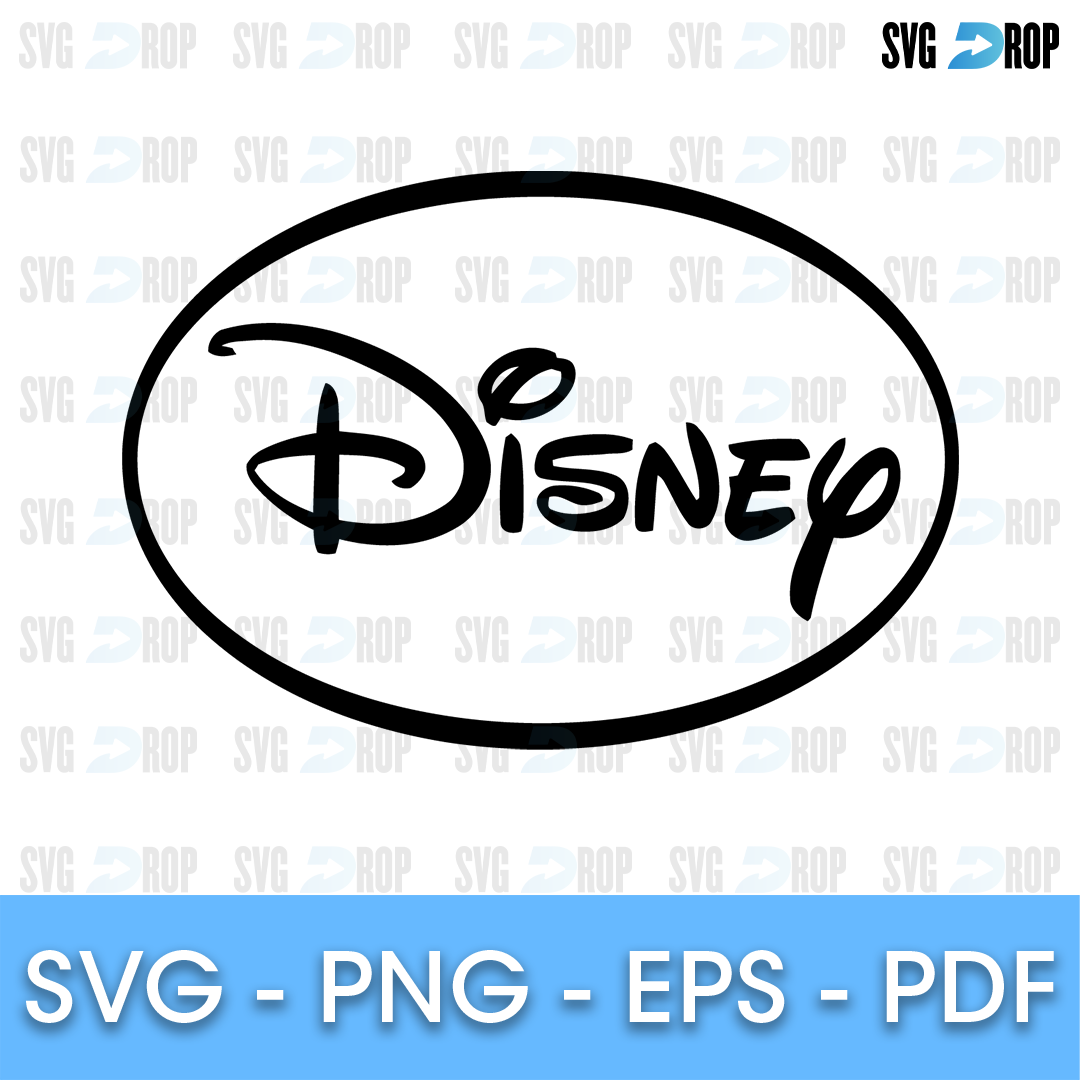 Disney Logo SVG | SVG DROP, image size:1080x1080