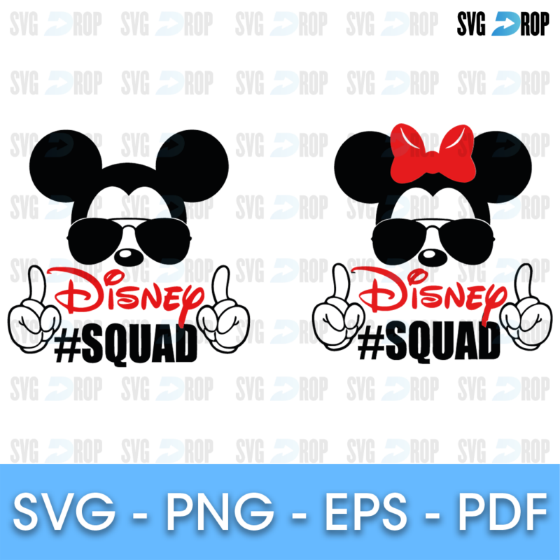Disney Squad SVG