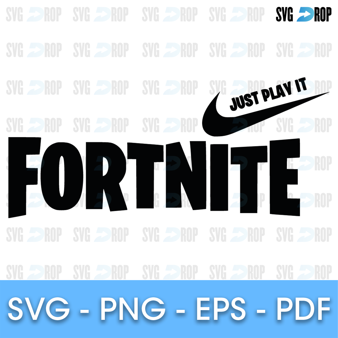 Folleto Humildad Fielmente Fortnite Nike SVG | SVG DROP