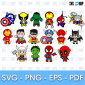 Little Superhero SVG