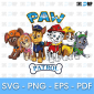 Paw Patrol Logo SVG
