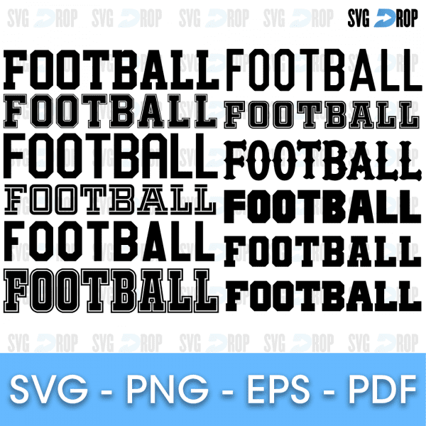 Football Fonts  TTF and Vector Fonts for Football