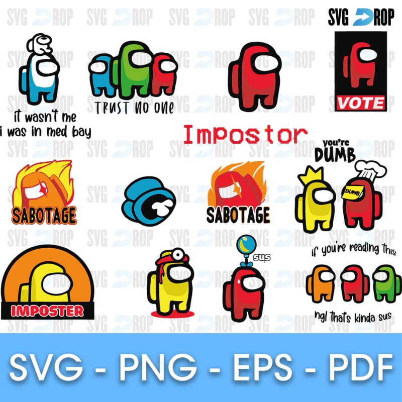 Among Us SVG