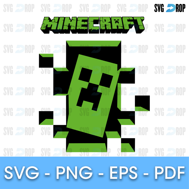Minecraft Creeper SVG