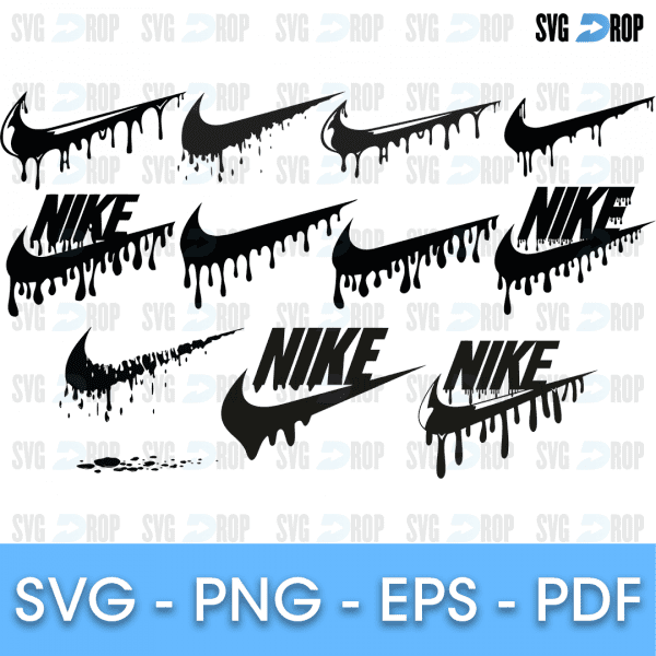 Nike SVG, Nike Drip SVG, Nike logo SVG, Nike PNG, Nike Vector