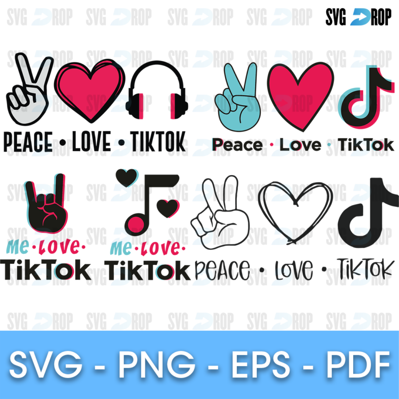Tiktok Bundle SVG