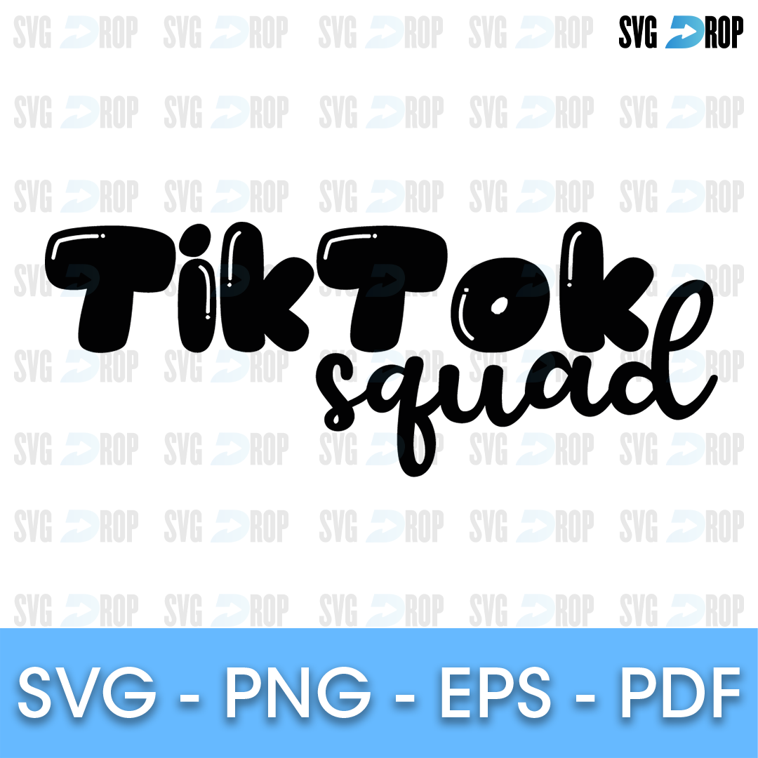 Tiktok Squad Bubble Script SVG