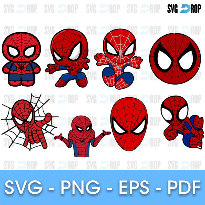 Spiderman Bundle SVG