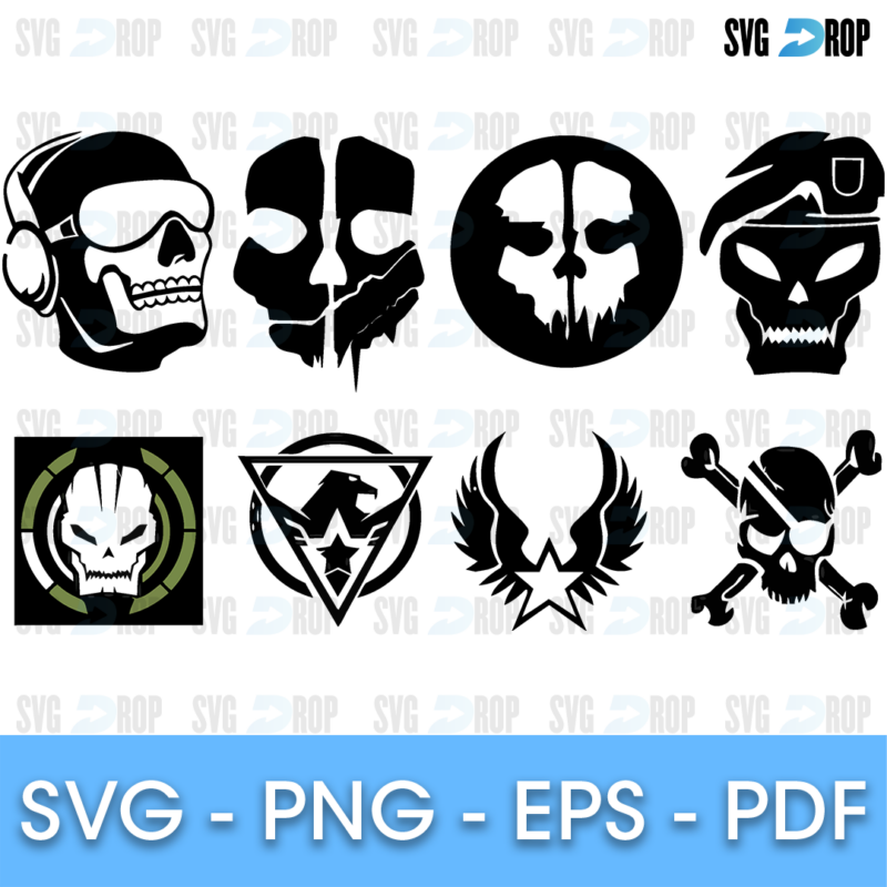 Call Of Duty Warzone Bundle SVG