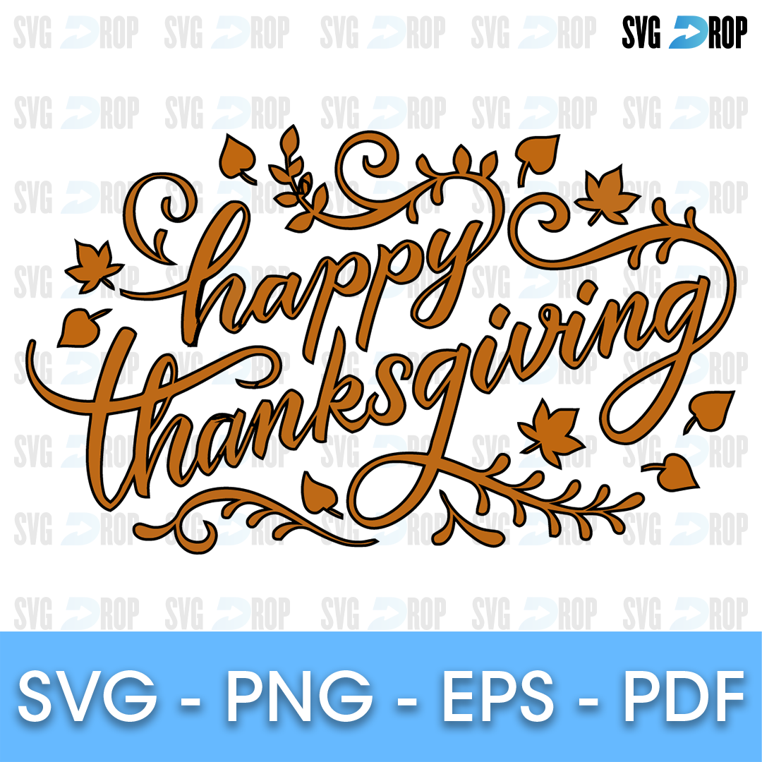 Thanks Giving Day SVG