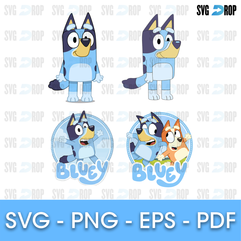 Bluey Bundle SVG