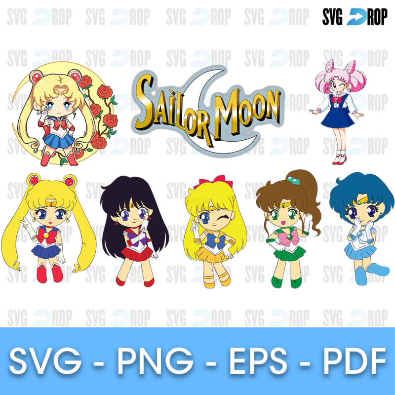 Sailor Moon Bundle SVG