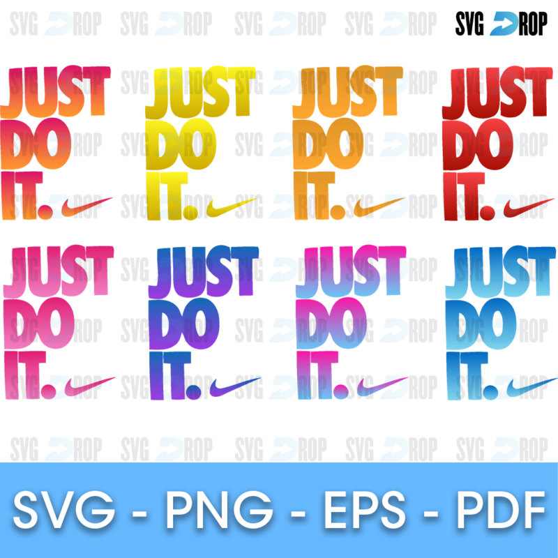 Nike Just Do It Bundle SVG