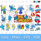 Smurfs Bundle SVG