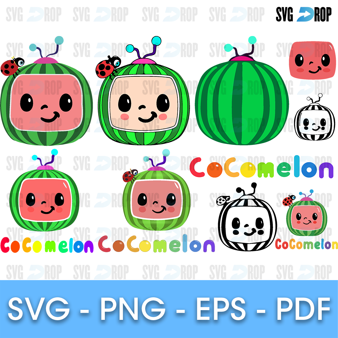 Cocomelon Logo SVG | SVG DROP