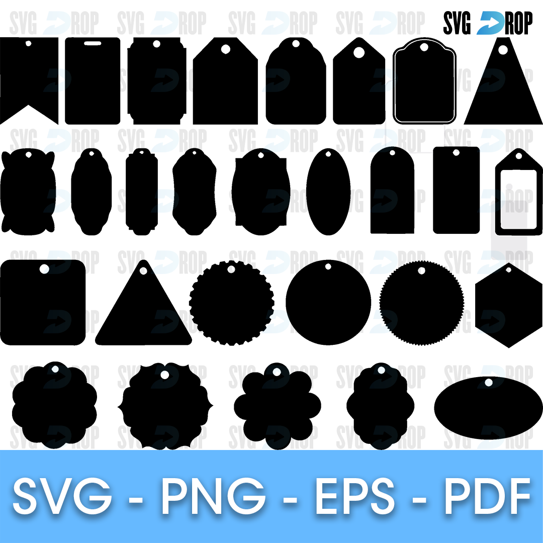 Gift Tag Bundle SVG