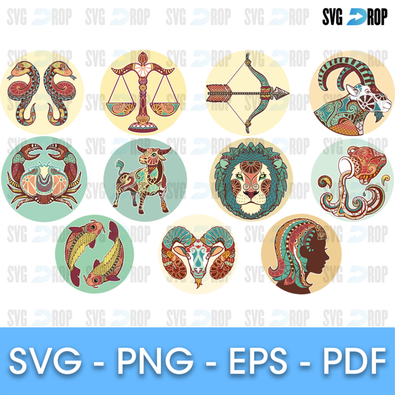 Zodiac Bundle SVG