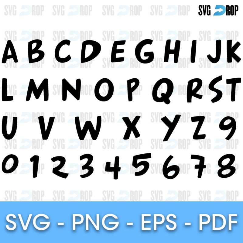 Hey Arnold Font SVG