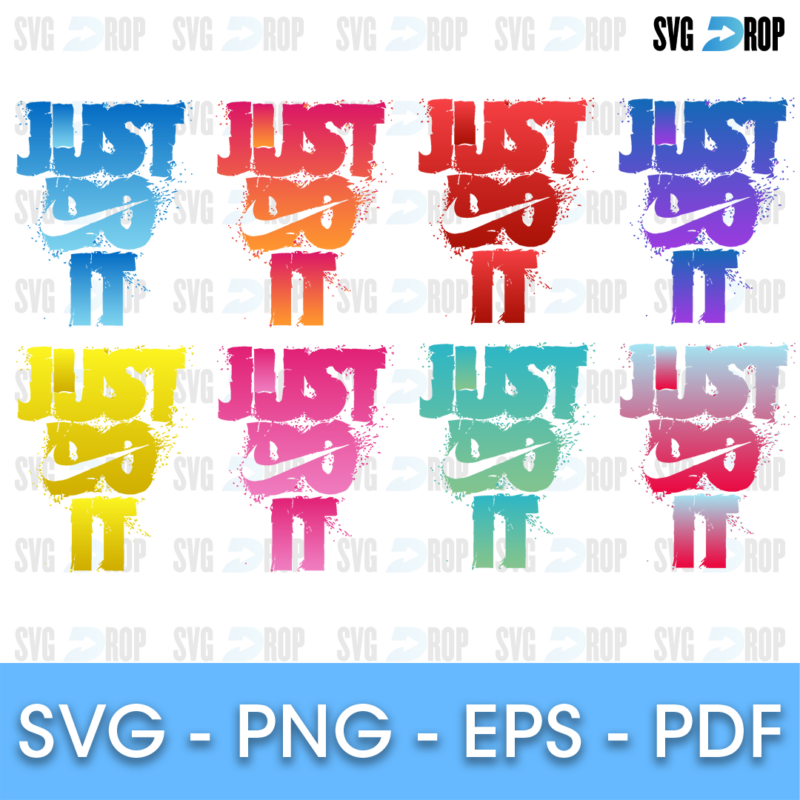 Nike Just Do It Bundle SVG