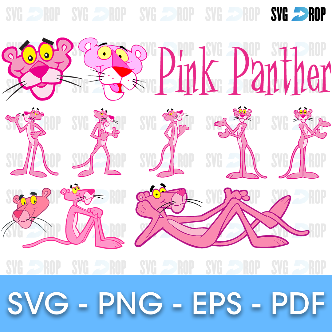 Pink Panther svg cricut – svgcosmos