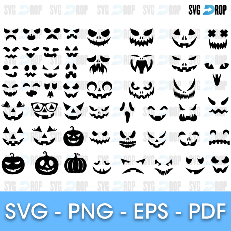 Halloween Pumpkin Bundle SVG