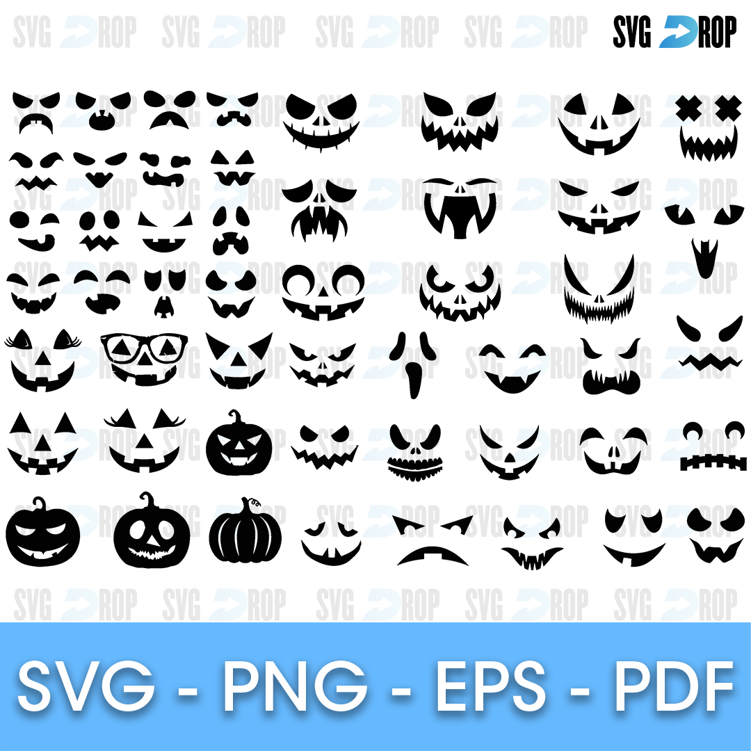 Halloween Pumpkin Bundle SVG