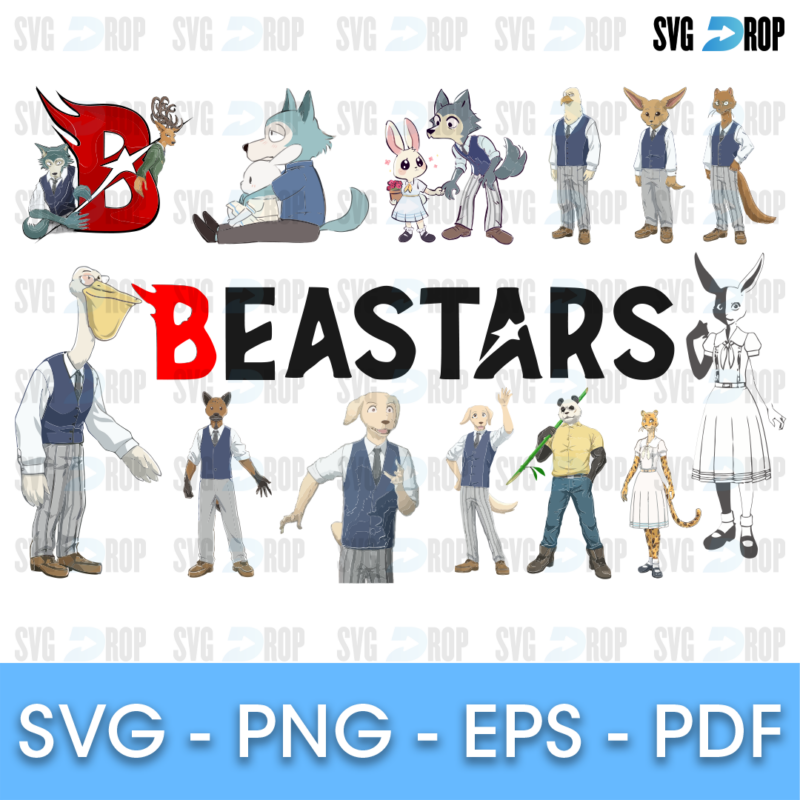 Beastars Bundle SVG