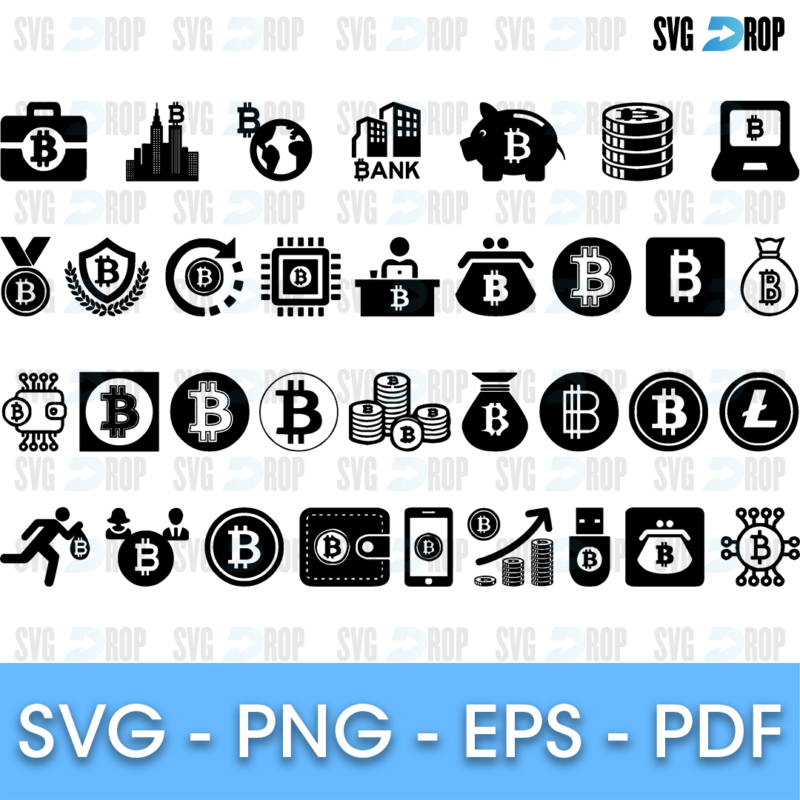 Bitcoin Font SVG