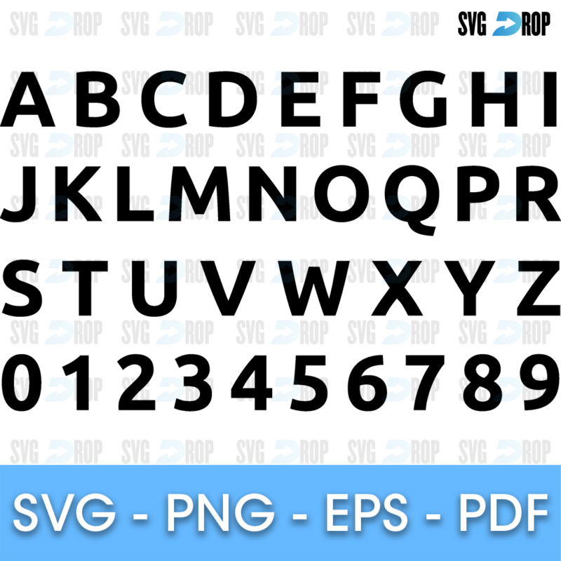 Bitcoin Font Bold Sans Alphabet SVG