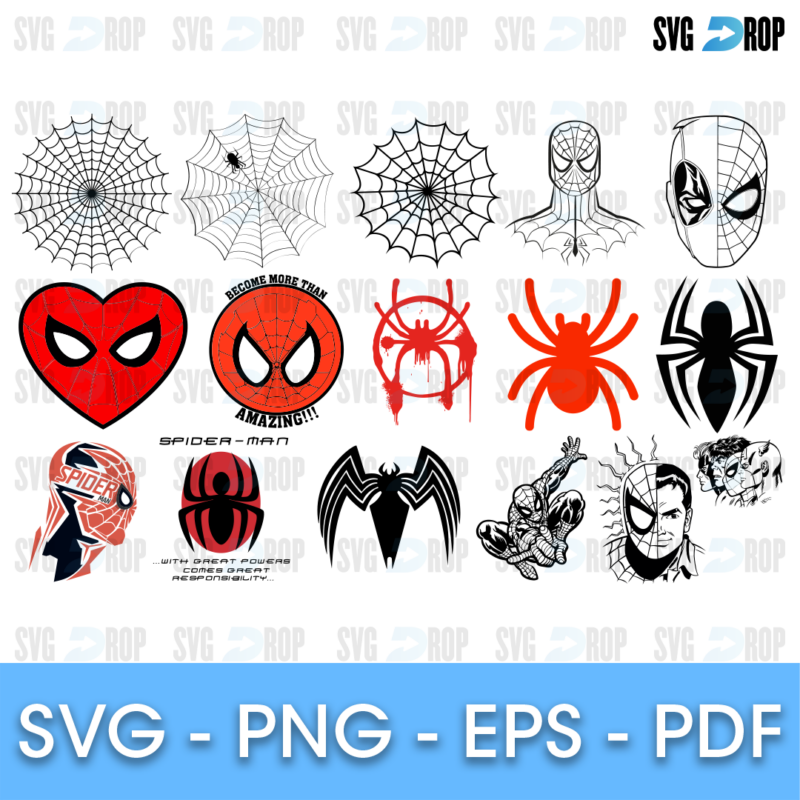 Spiderman Bundle SVG