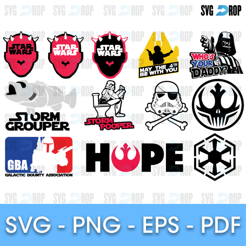 Star Wars Bundle SVG