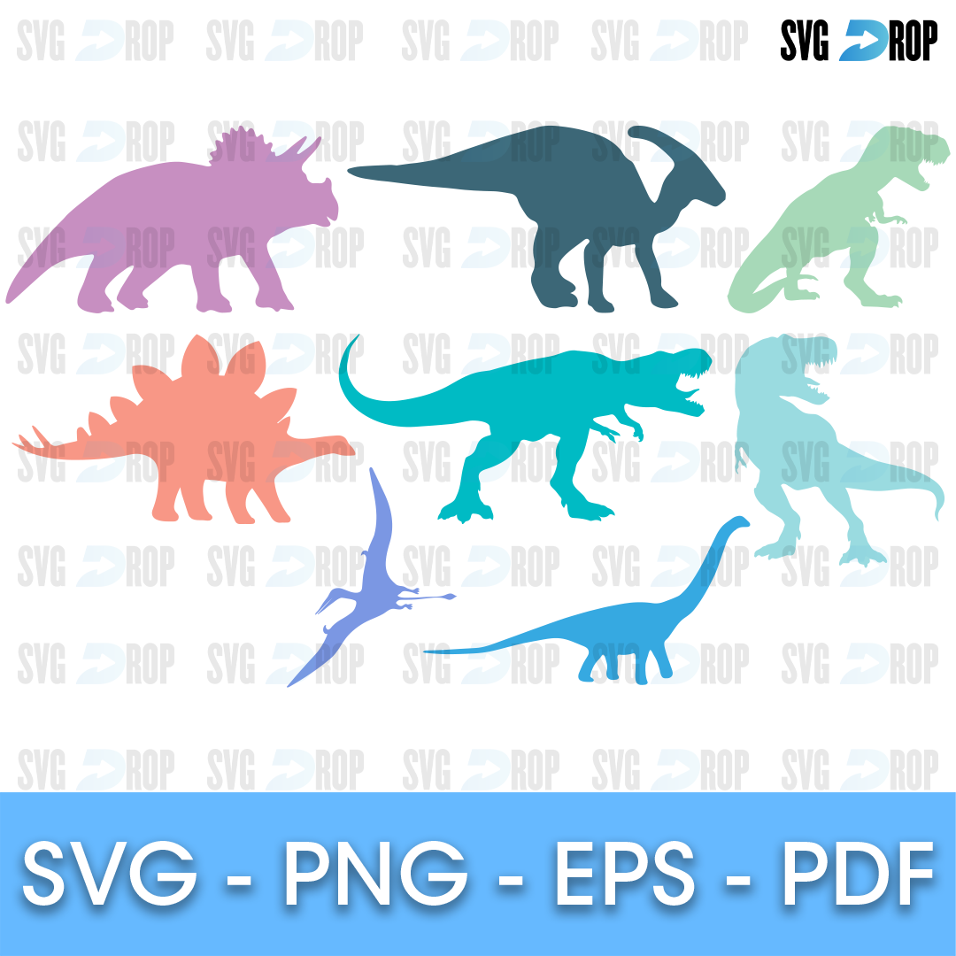 Dinosaur Bundle SVG