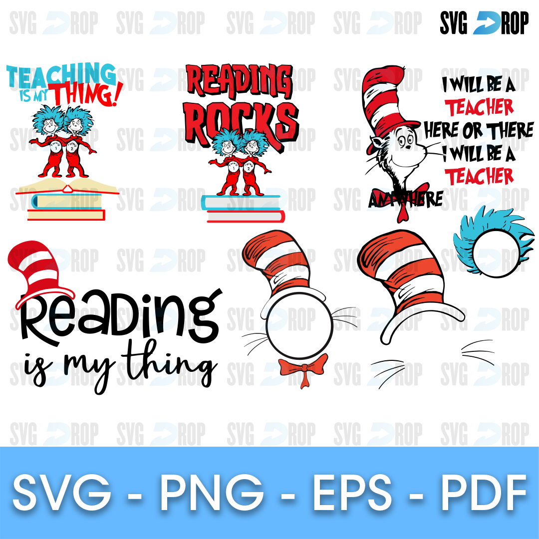 Dr Seuss Bundle SVG