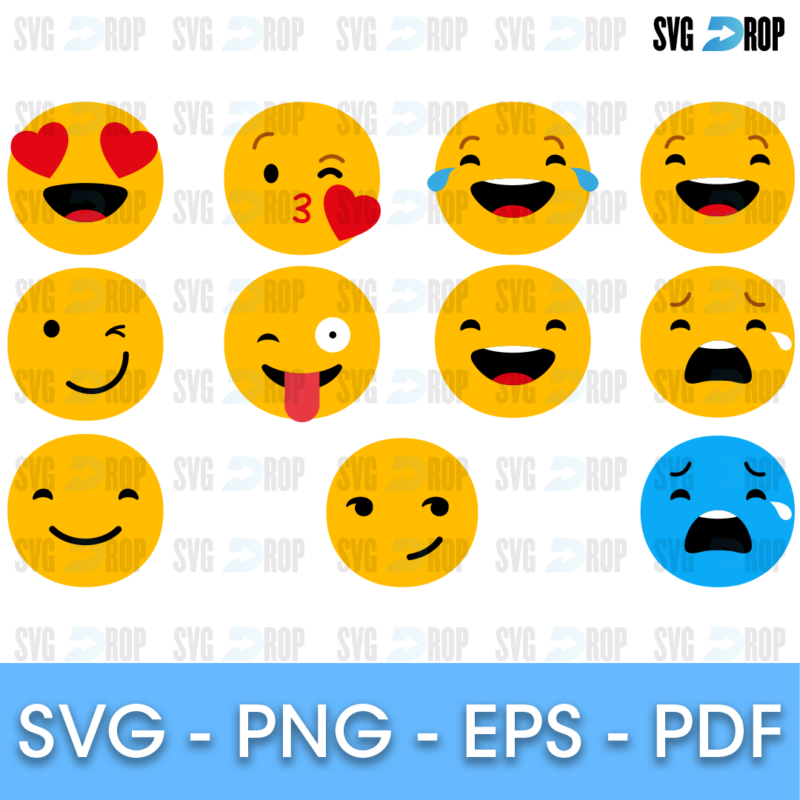 Emoji Bundle SVG