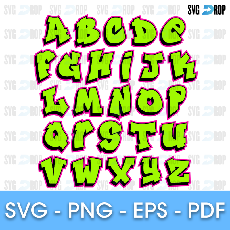 Fresh Prince Font SVG