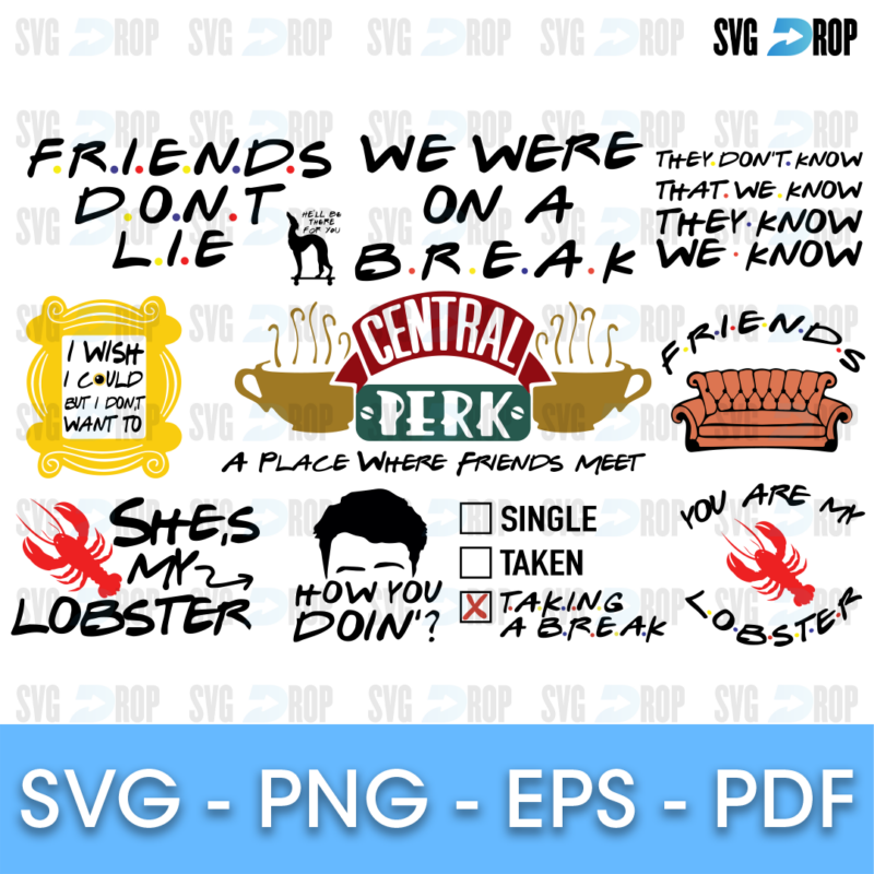 Friends Bundle SVG