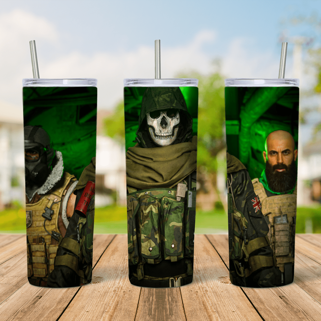 20 Oz Call of Duty Tumbler Cup Design | SVG DROP