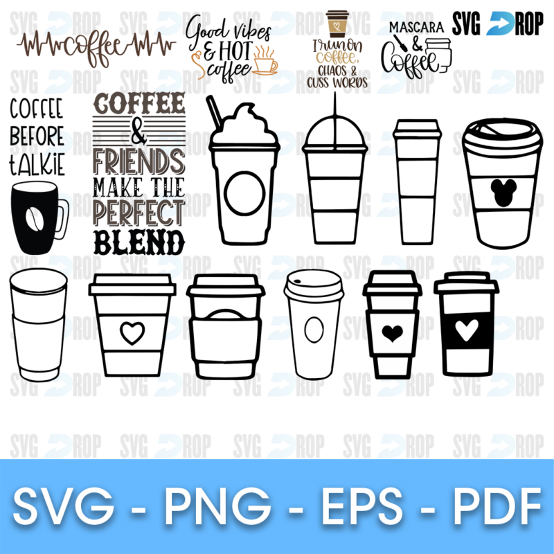 Coffee Bundle SVG
