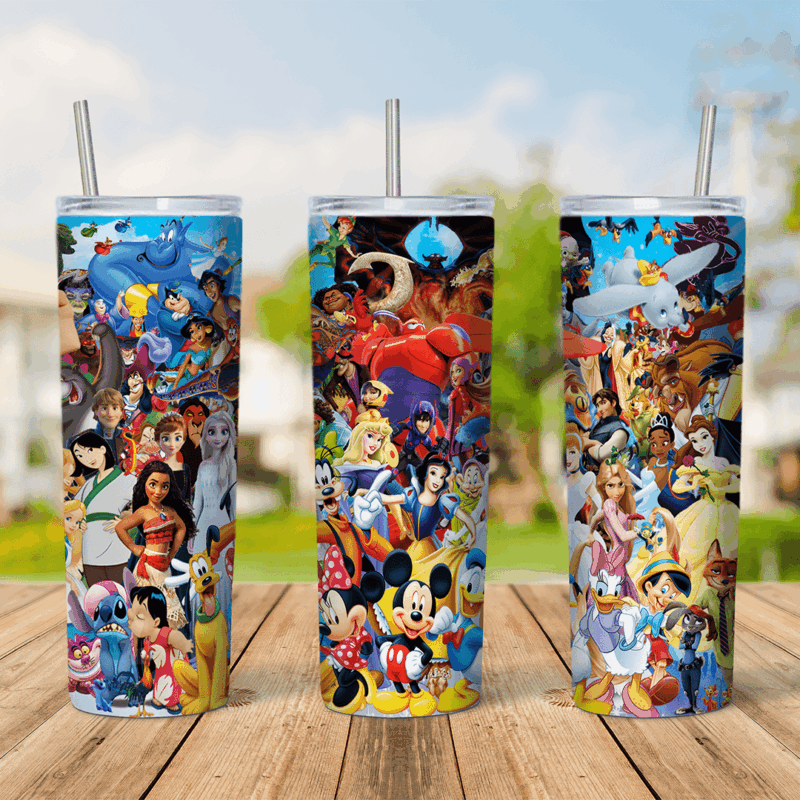 20 Oz Disney Tumbler Cup Design
