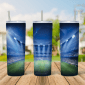 Football Tumbler Cup Design