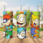 20 Oz Rugrats Tumbler Cup Design