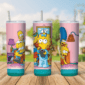 20 Oz Simpsons Tumbler Cup Design