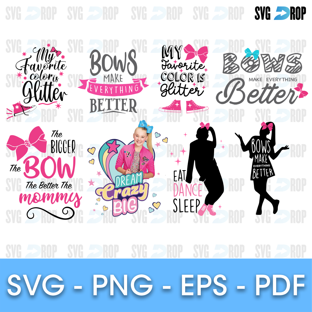 Jojo Siwa Quotes Bundle SVG | SVG DROP