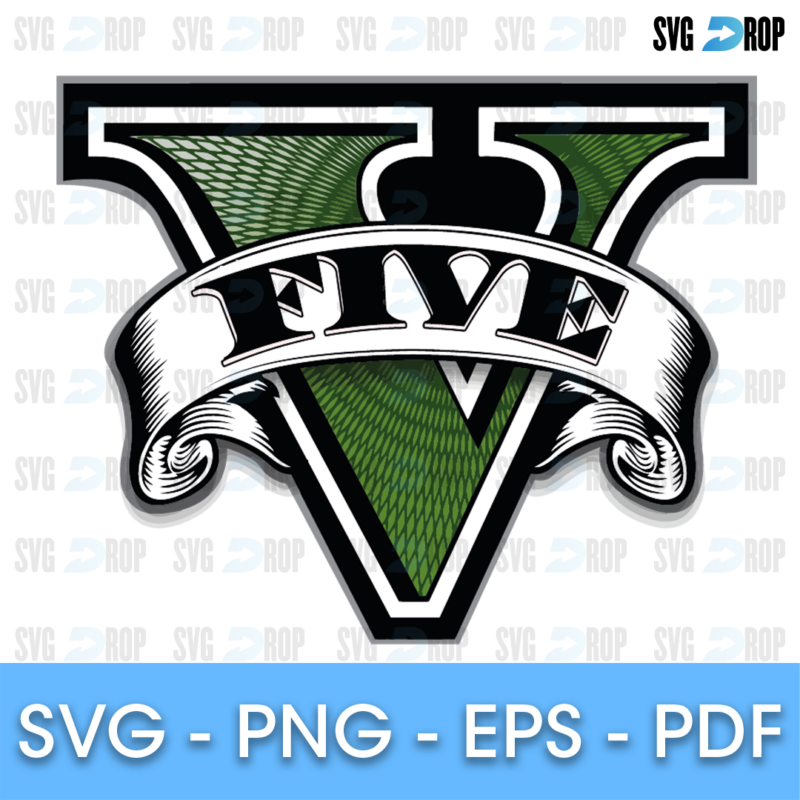 GTA 5 Logo SVG