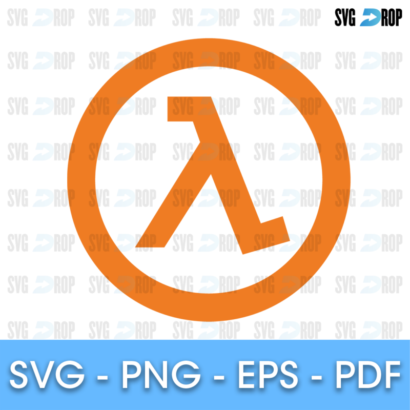 Half Life Logo SVG