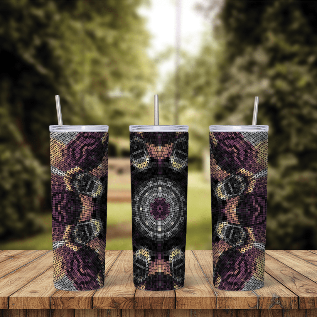 Digital Art 20 oz tumbler sublimation wrap