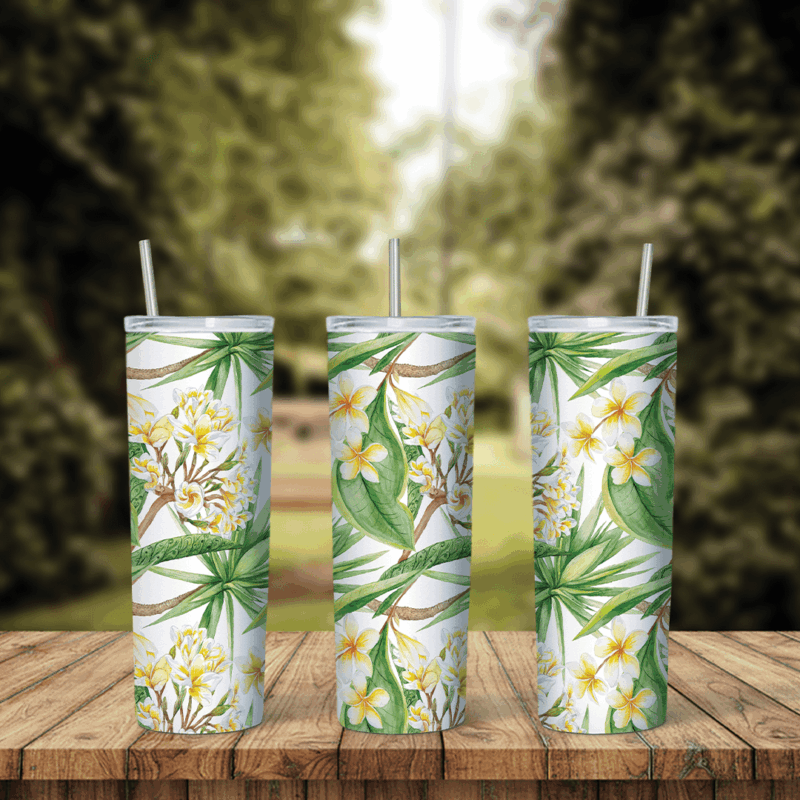 Flower Digital 20 oz tumbler sublimation wrap